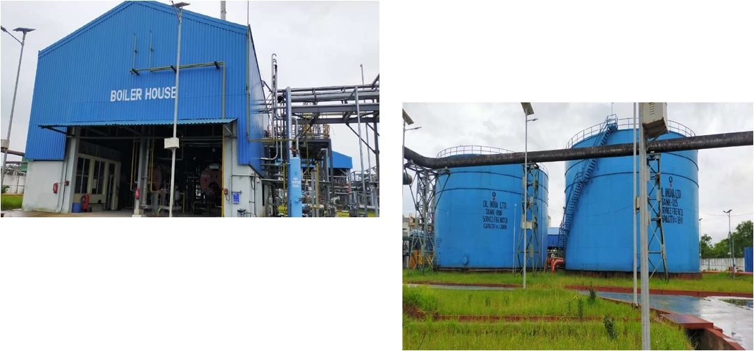 Secondary Tank Farm and Dehydration Facility for Oil India, Assam