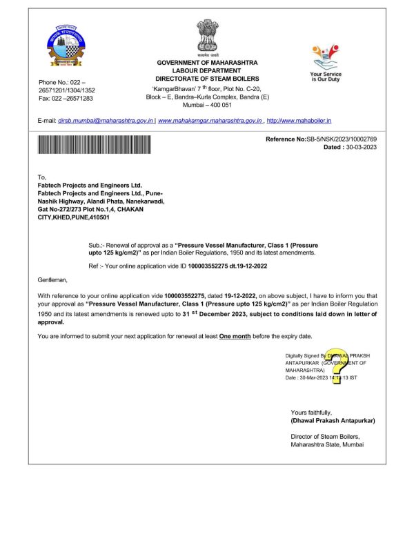 FABTECH - IBR Certificate for Pressure Vessel_page-0001-new